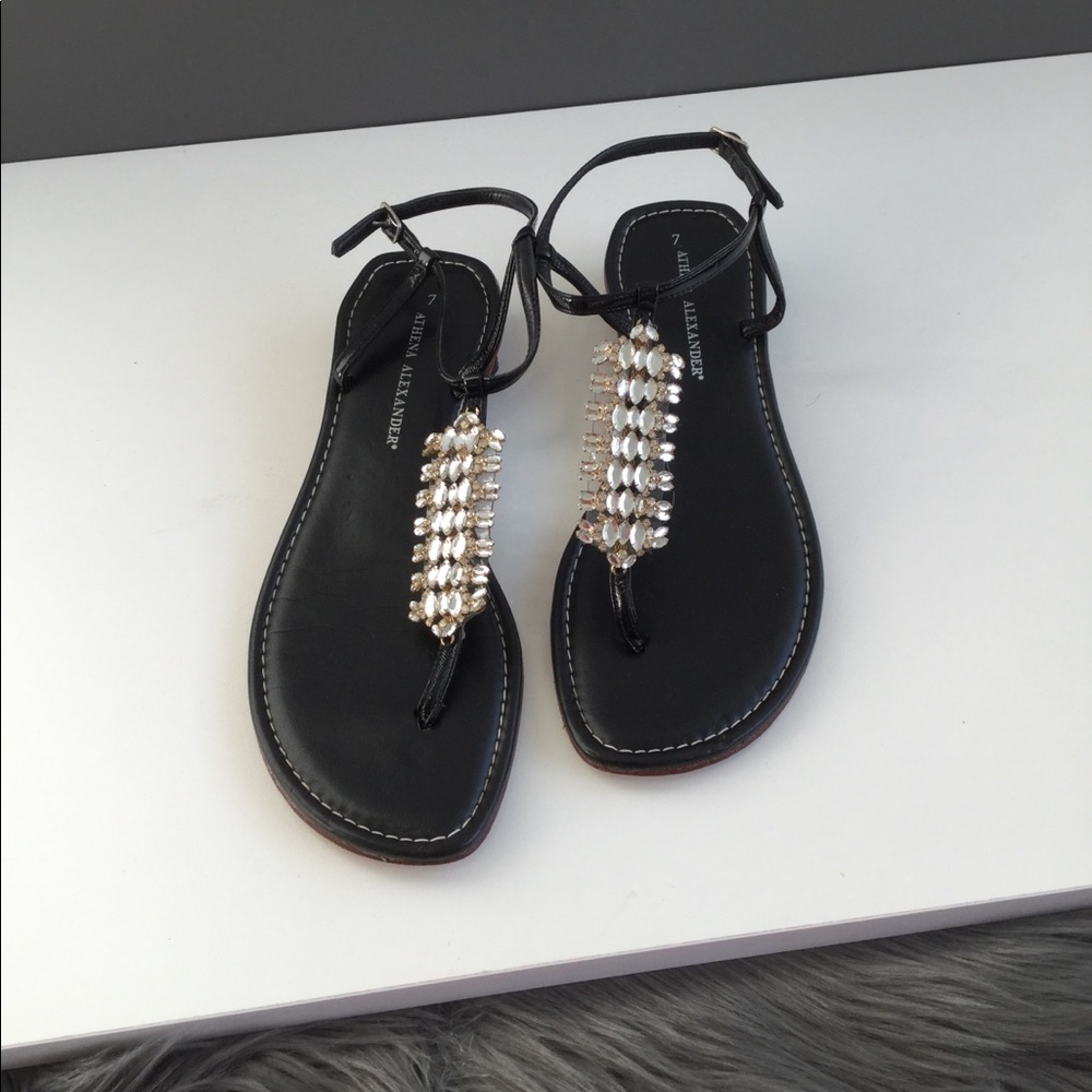 Black sandals
